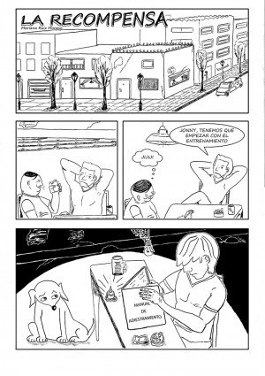 Entrega de Comic - La recompensa - Mariana Ruíz Moreno - 2015