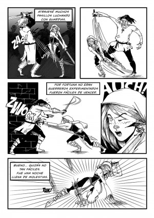 Entrega de Comic - Midnight thief - Gabriela Centurión - 2015