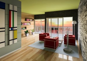 Render interior - Trabajo Final - Julieta Orliacq - 2015