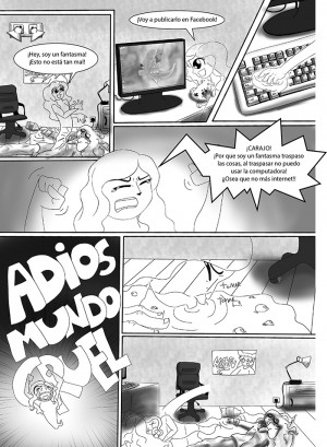 Entrega de Comic - Adiós mundo cruel - Florencia Olivetto - 2015