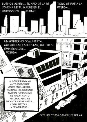 Entrega de Comic - El Ciudadano - Pablo Belikow - 2015