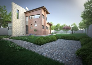 Render exterior - Trabajo Final - Federico Espíndola - 2015