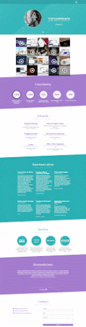 Mockup web - Marie Camerano - 2015