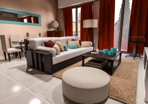 Render interior - Trabajo Final - Germán Graglowski - 2015