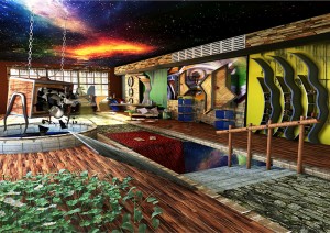Render Surrealista - Castro Gimenez, Alexis E. - 2014