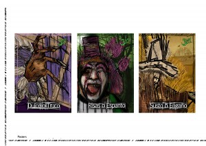 Composición de afiche - Komike Posters