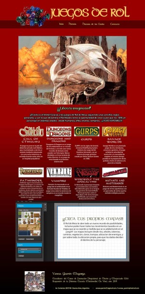 Mockup web - Mayorga, Vanesa - 2014