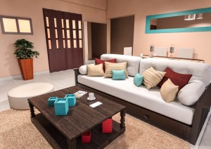 Render interior - Trabajo Final - Germán Graglowski - 2015