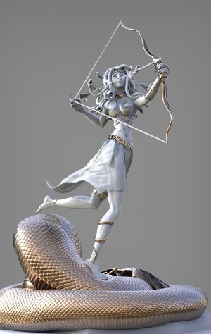 Escultura Digital con ZBrush - Blois Rocío - 2018