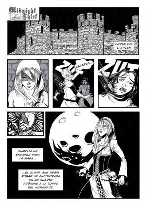 Entrega de Comic - Midnight thief - Gabriela Centurión - 2015