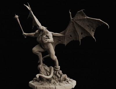 Escultura Digital con ZBrush - Leandro Villalba - 2020