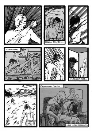 Entrega de Comic - Enfrentamiento - Facundo Pitton - 2015