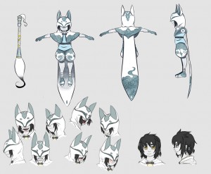 Diseño de personajes - Paula Panizzi