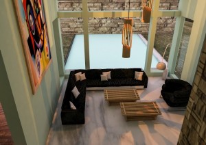 Render interior - Trabajo Final - Giannina Coronel Petrocco - 2015