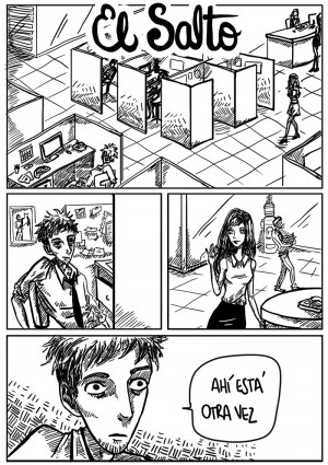 Entrega de Comic - El Salto - Tatiana Belén - 2015