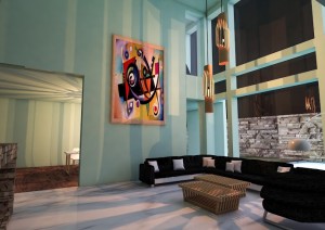Render interior - Trabajo Final - Giannina Coronel Petrocco - 2015