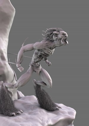 Escultura Digital con ZBrush - Zarate Santiago - 2018