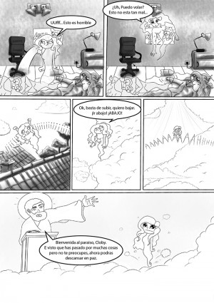 Entrega de Comic - Adiós mundo cruel - Florencia Olivetto - 2015