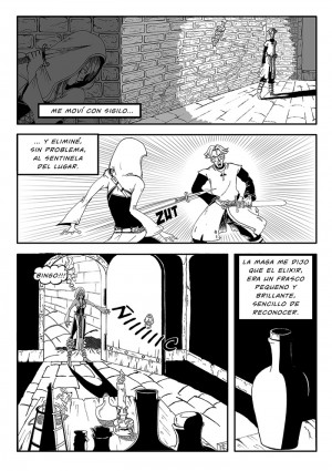 Entrega de Comic - Midnight thief - Gabriela Centurión - 2015