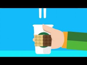 Motion Graphics para publicidad de Starbucks - Jonathan Cocuy