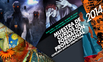 Muestra de Cursos de Formación Profesional - Exposición de Arte Digital 2014