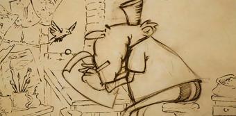 Da Vinci y la gran pantalla animada
